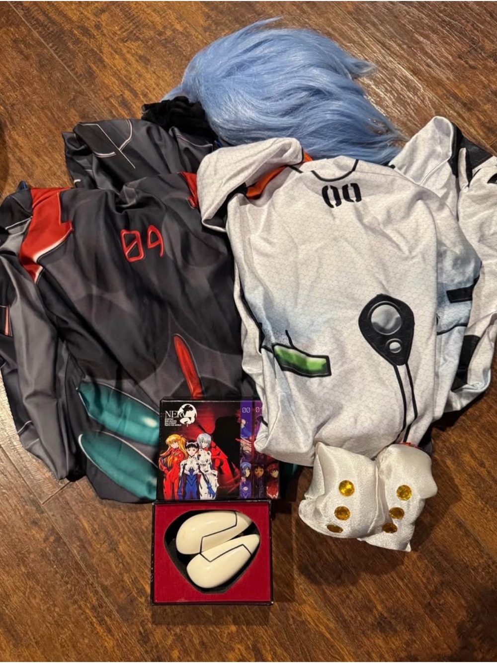 Anime Cosplay Neon Genesis Evangelion Plugsuits